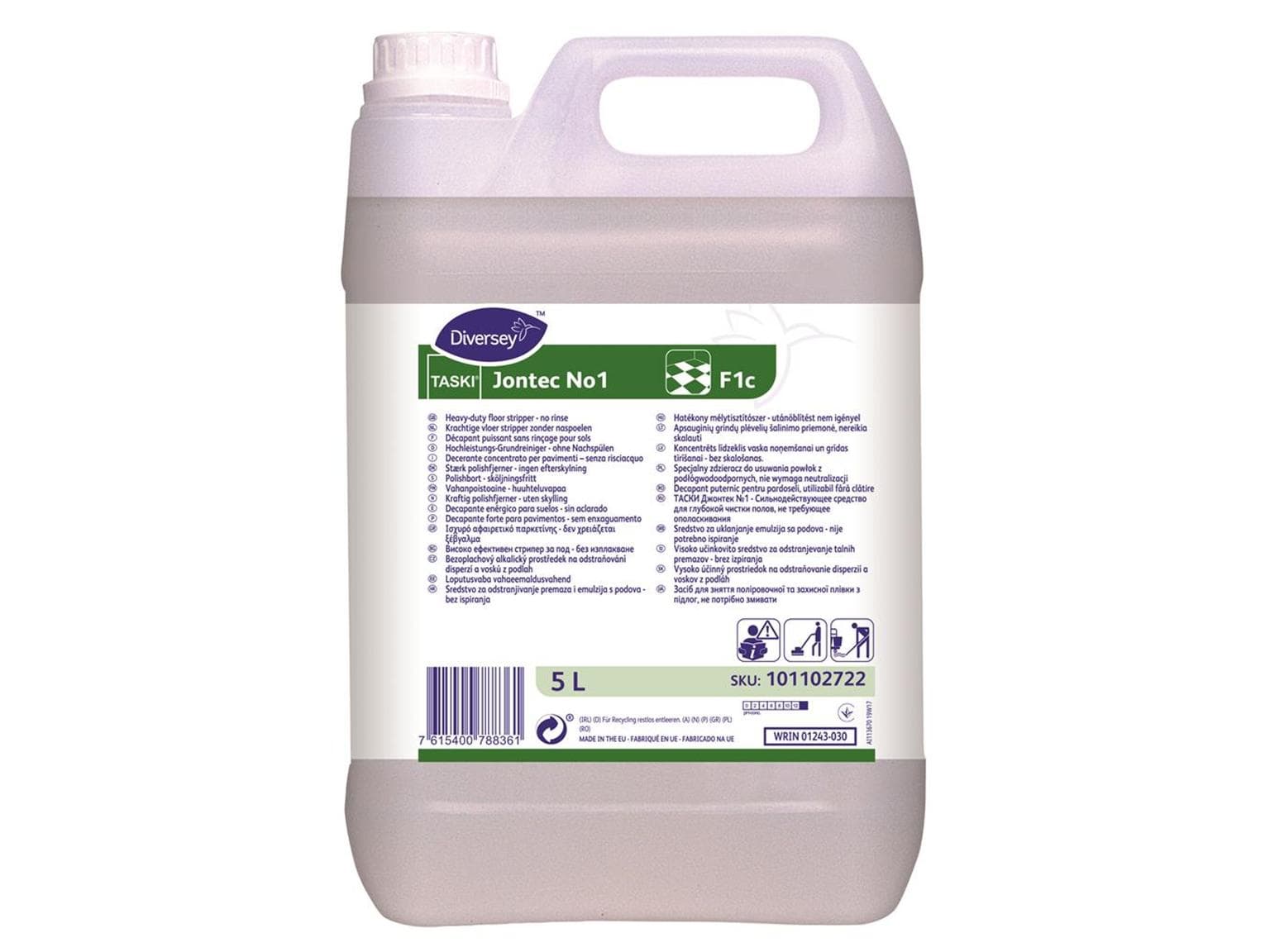 Detergente di base TASKI Jontec No.1 F1c, detergente di base ad alte prestazioni