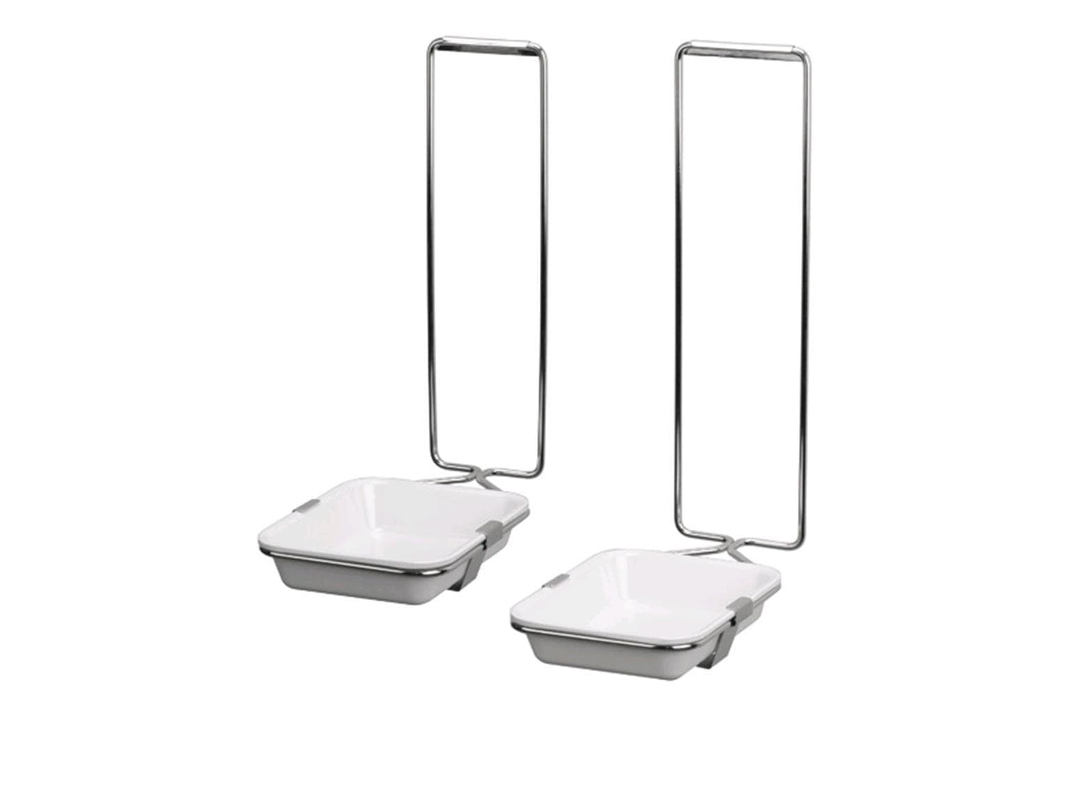 Supporto per vassoio L 150 x A 410 x P 260, da appendere sopra l'alloggiamento del distributore,