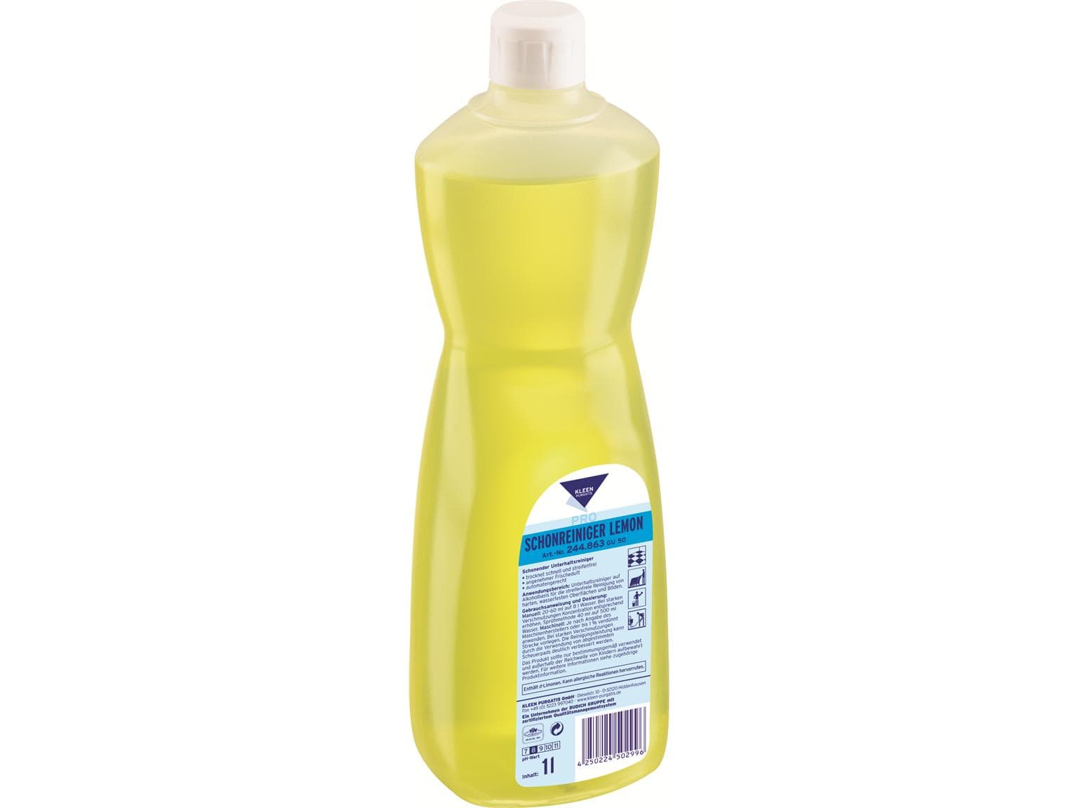Detergente delicato al limone, detergente di manutenzione a base di alcol con profumo di limone