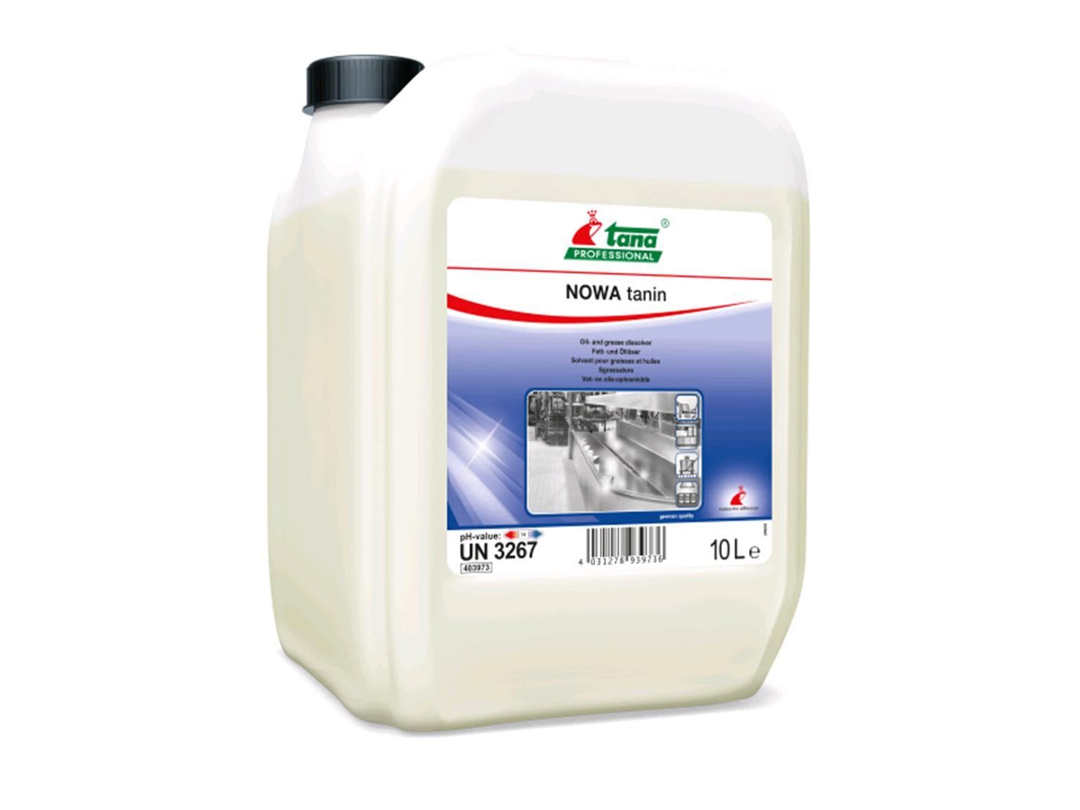 NOWA tanin, sgrassante e sgrassante, rimuove facilmente e rapidamente i minerali,