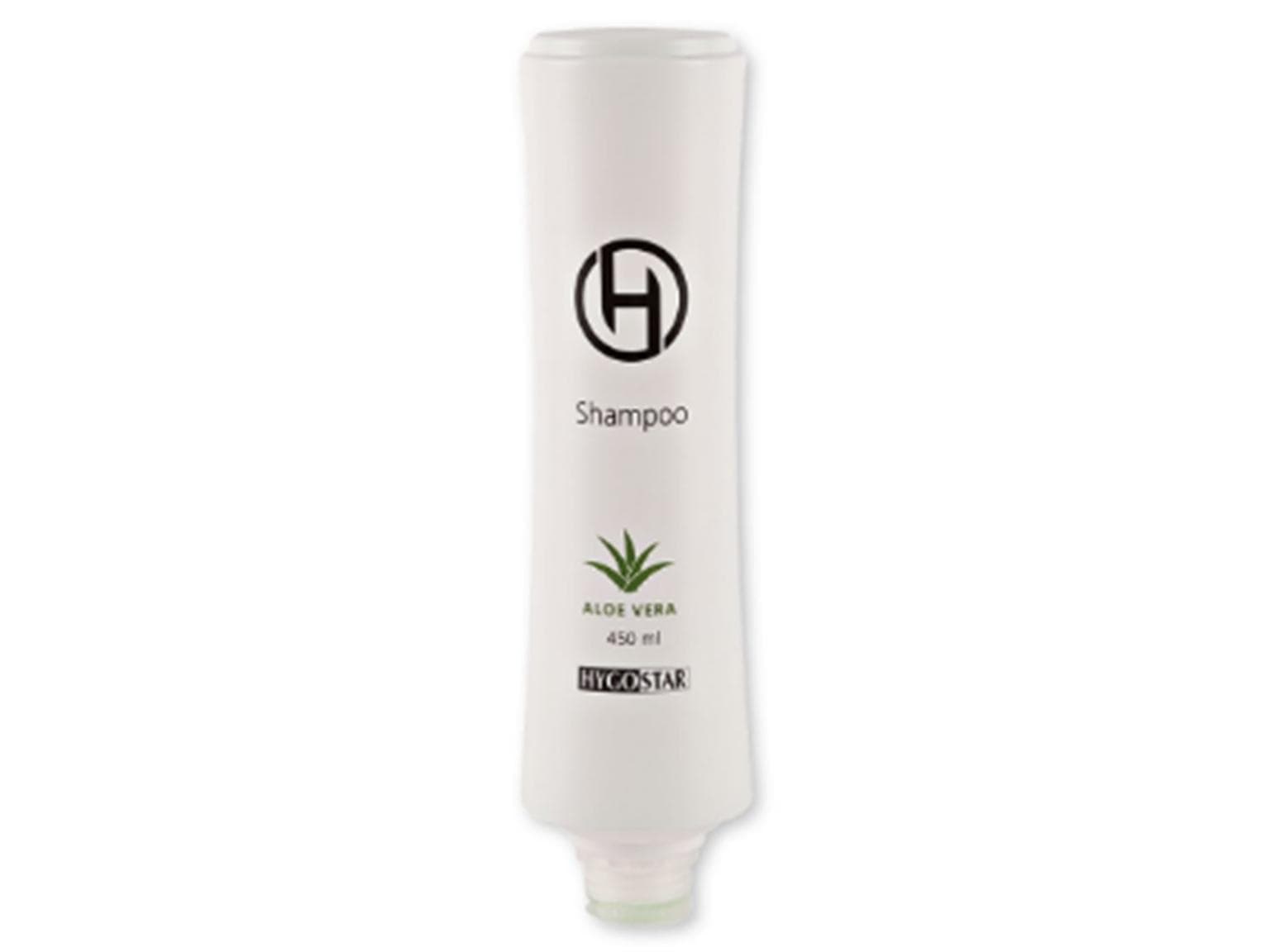 Shampoing Hygostar, Flacon souple, 450 ml, blanc, parfum : Aloe Vera
