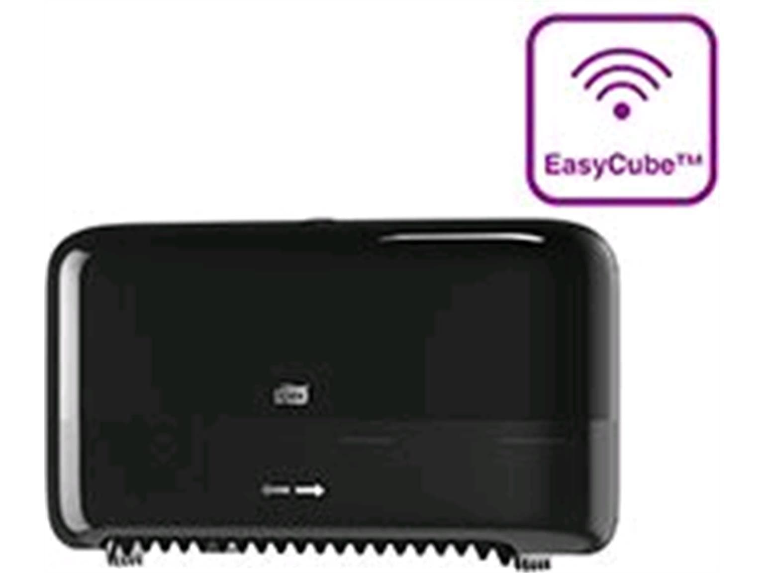 Distributore di carta igienica Tork Elevation T7 per 2 rotoli piccoli, L360 x A207 x P130 mm