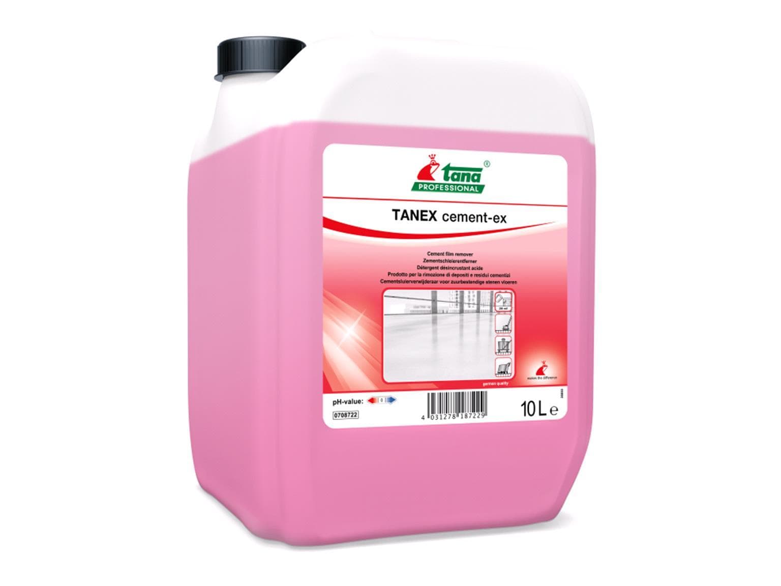 TANEX cement-ex detergente di base altamente efficace per residui di cemento
