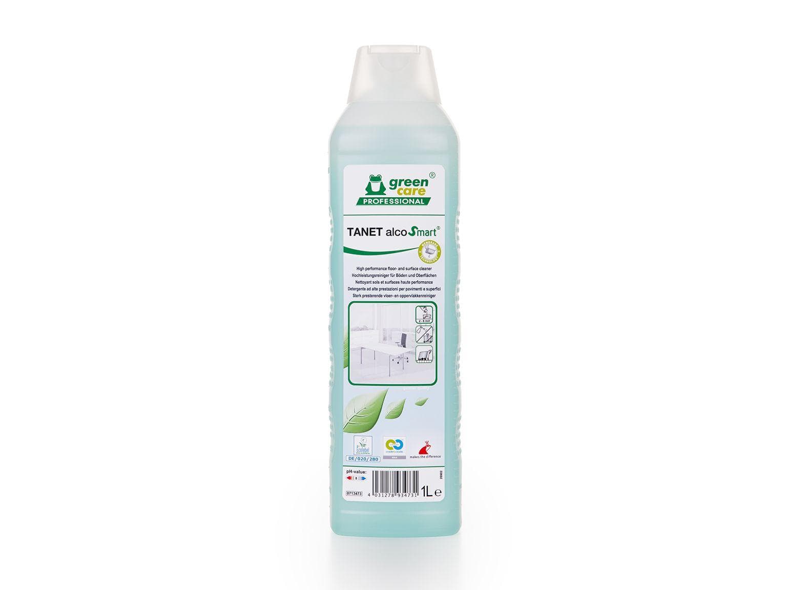 TANET alcoSmart, nettoyant sols et surfaces haute performance
