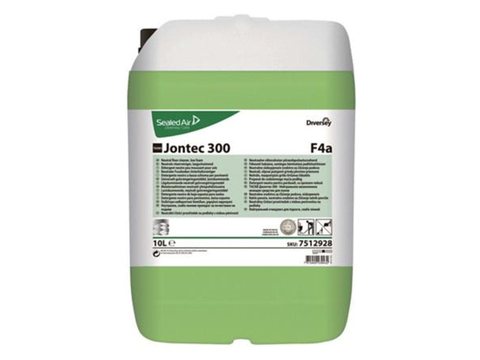 TASKI Jontec 300 F4a, bidon de 10 litres, peu moussant, neutre
