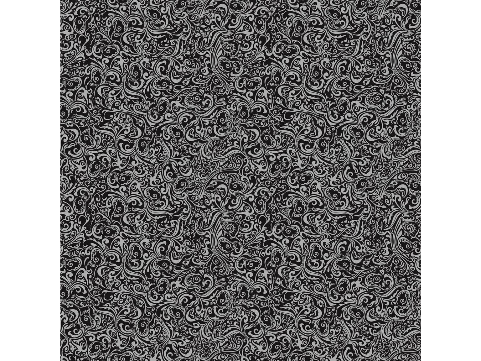 Nappes Airlaid, 80 x 80 cm, pli 1/8, "LIAS" noir/argent
