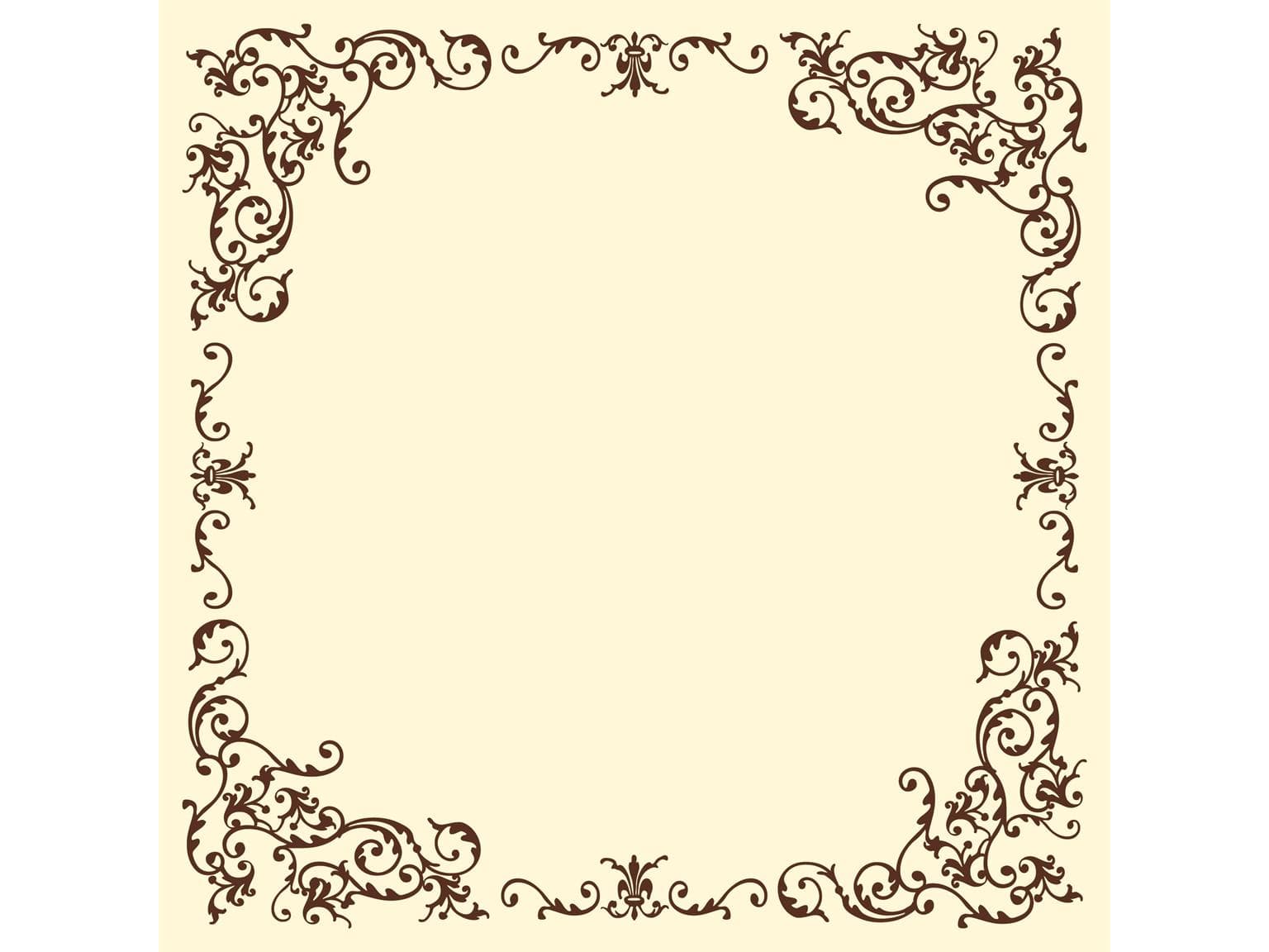 Nappes Airlaid, 80 x 80 cm, pli 1/8, "POMP" crème/mocca