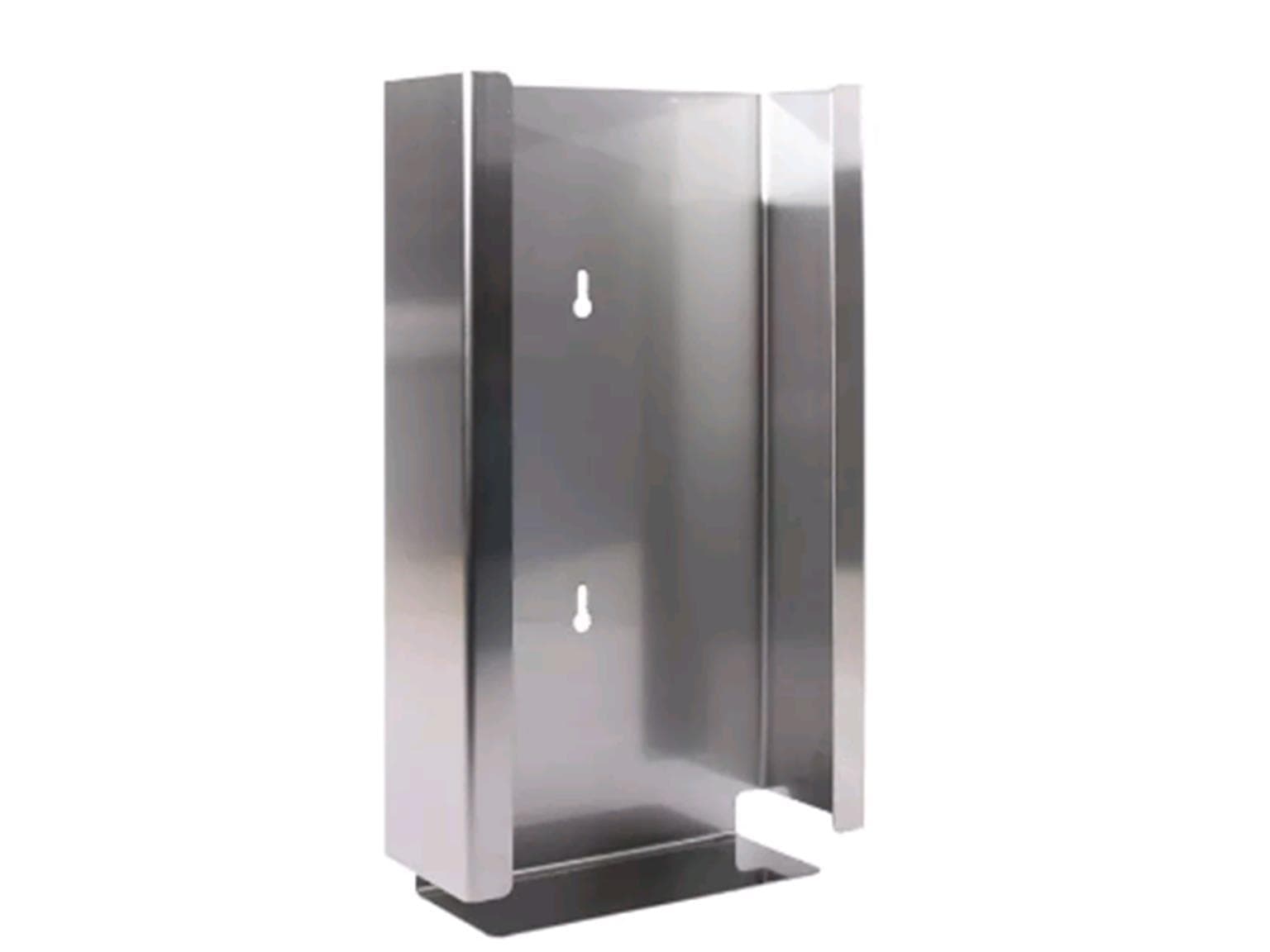 Distributeur 3 pièces pour gants jetables, acier inoxydable, 37 x 8 x 22 cm