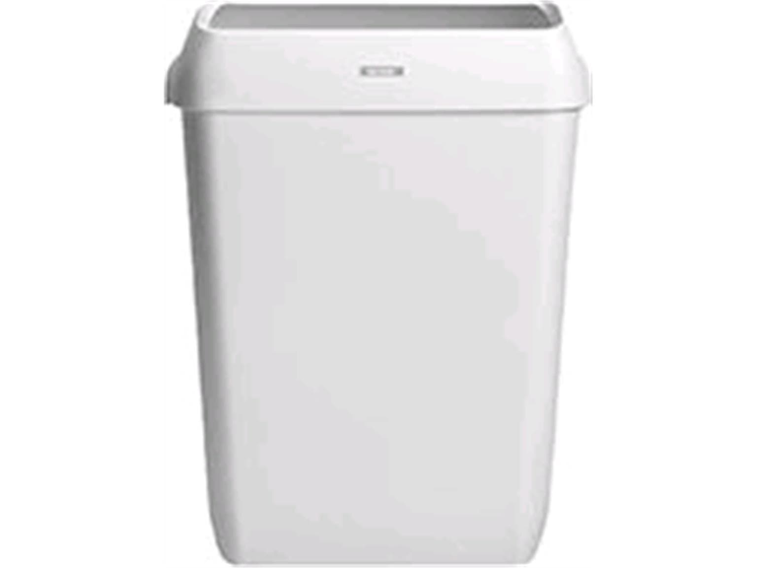 Pattumiera Katrin 50 Lt., plastica bianca, 575 x 420 x 280 mm,
