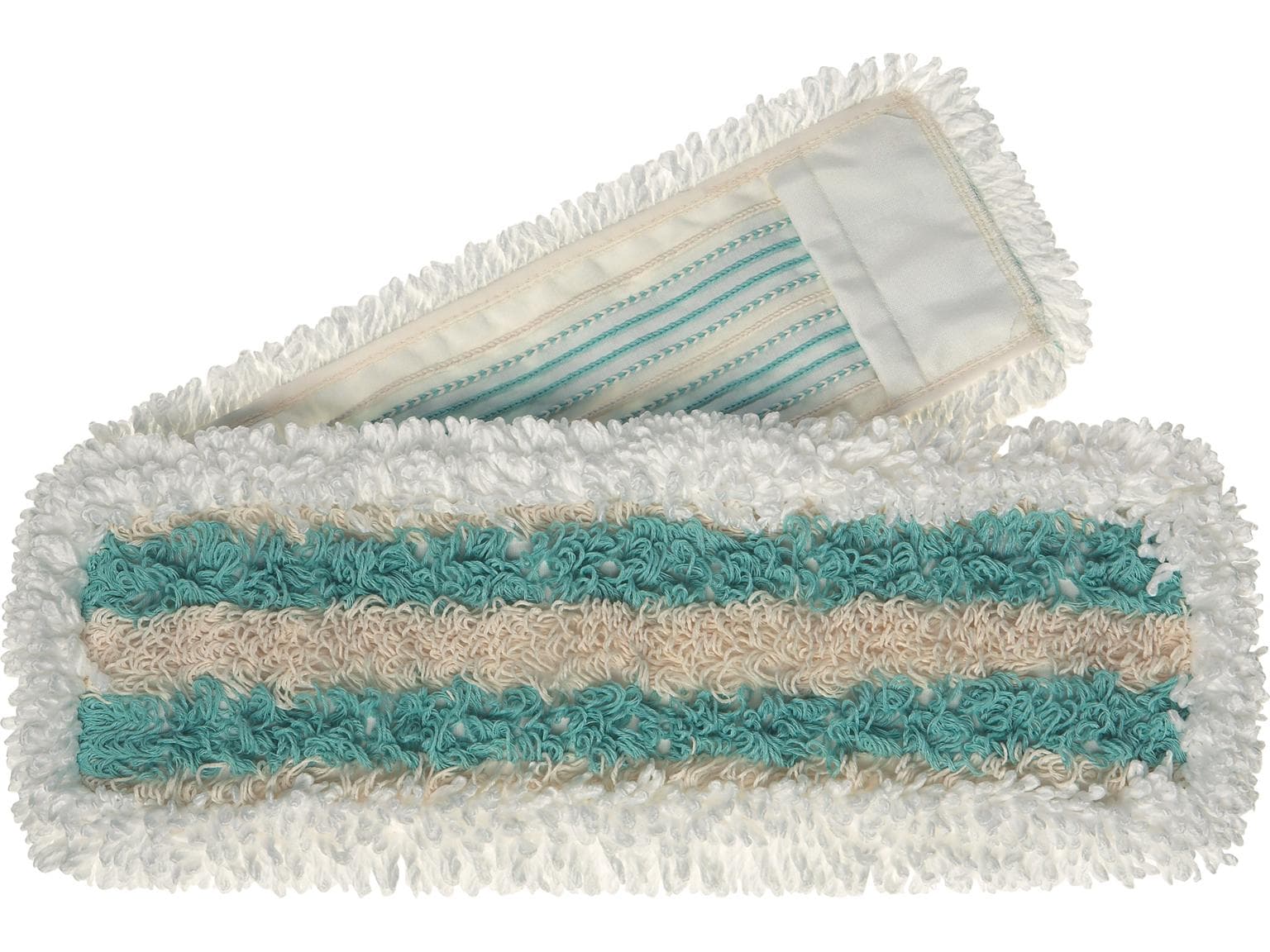 Telo per mocio 40 cm, rivestimento misto cotone e microfibra (frangia esterna)