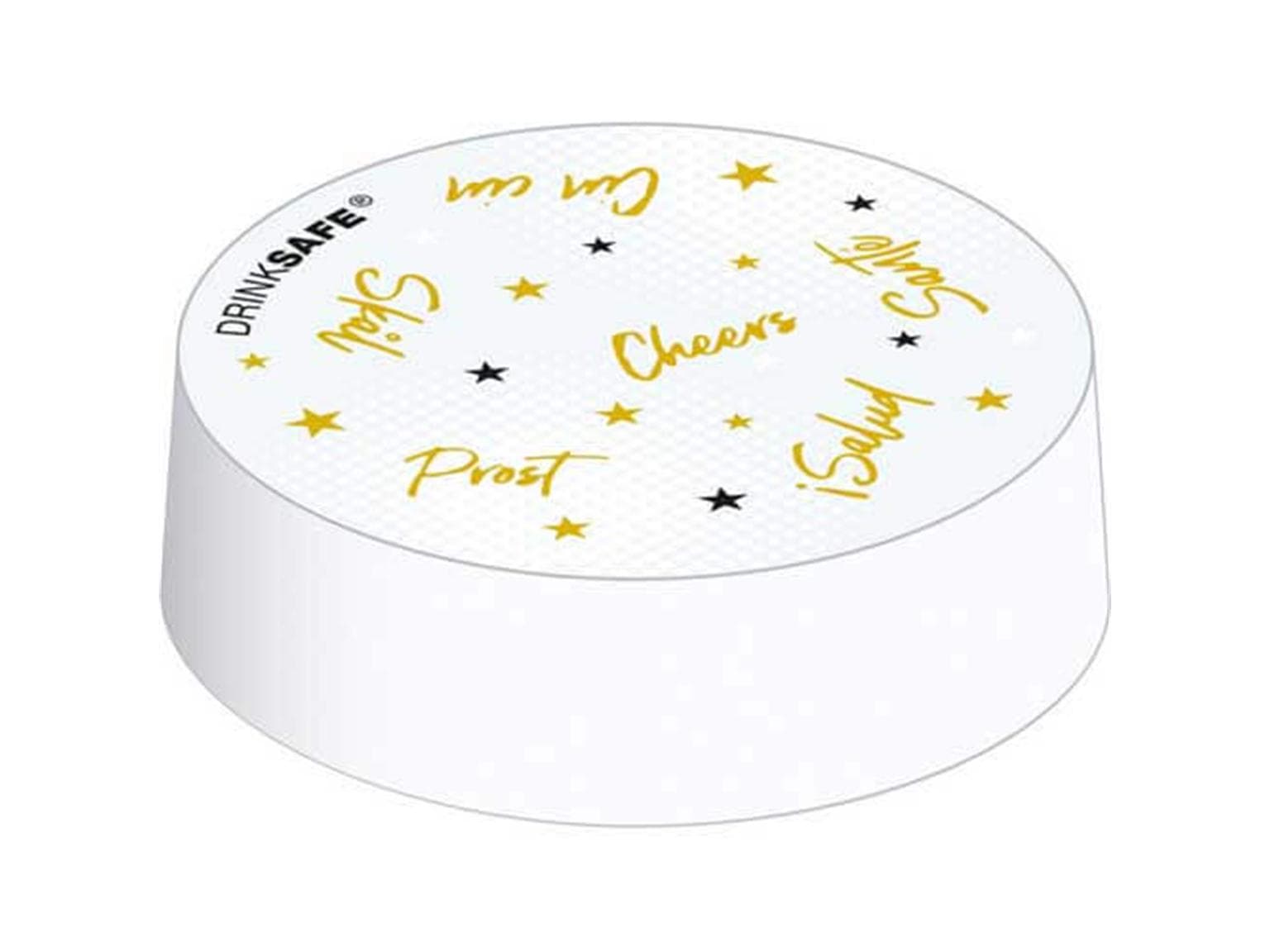 Capuchons en carton mat, 74 mm, Cheers