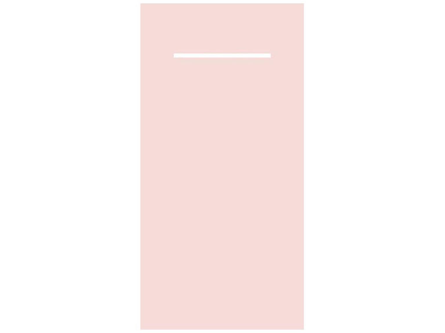 Tovagliolo monouso Airlaid, 40 x 33 cm, piega 1/8, Linclass, monocolore, color rosa antico.
