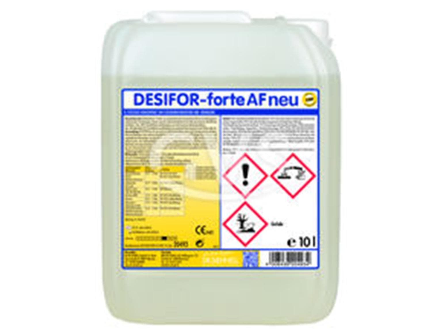 DESIFOR-forte AF nuovo, tanica da 10 litri, detergente disinfettante per superfici, concentrato