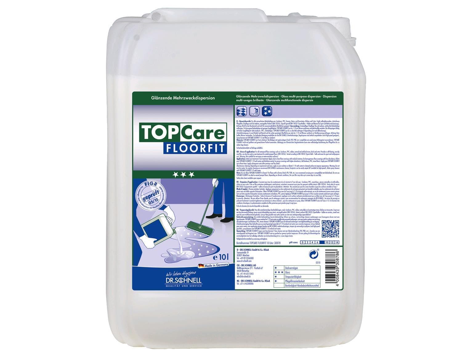 TOPCare FLOORFIT, dispersione lucida multiuso