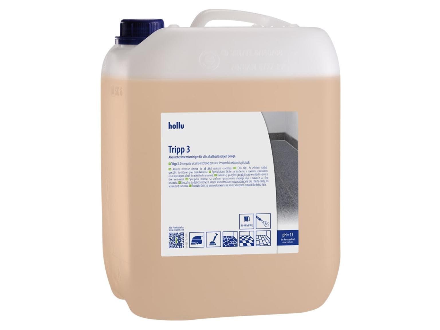 HOLLU TRIPP 3, detergente per sporco intenso di olio e grasso