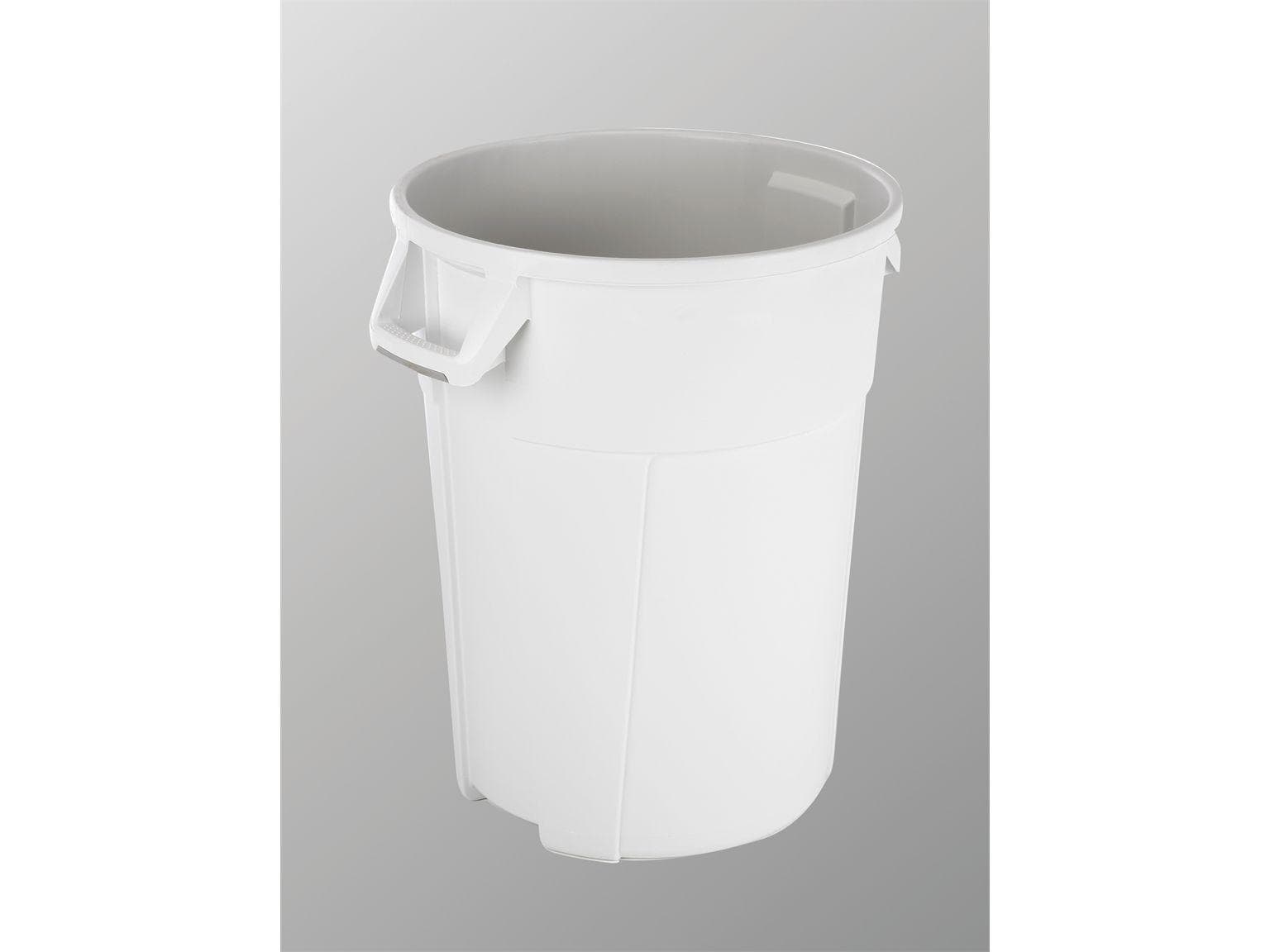 Titan - Contenitore da 85L, bianco, 49x56x63 cm