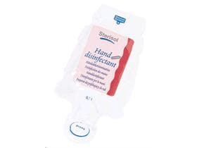 Désinfectant pour les mains Sterisol, non parfumé, action rapide ;