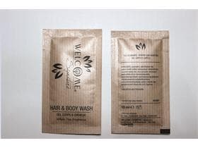 Gel douche et cheveux Welcome, 10 ml