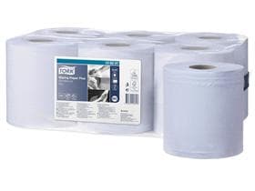 Rouleaux de chiffons de nettoyage Tork Advanced M2 système bleu, 2 plis, 19,4 cm x 157,5 mètres linéaires