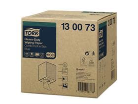 Rouleau de chiffon de nettoyage Tork bleu, système W1/W2/W3 2 plis, 500 feuilles, 23,5 cm x 170 mètres linéaires
