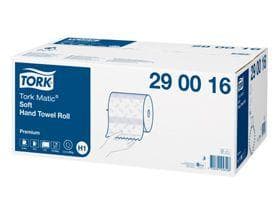 Essuie-mains en rouleau Tork Premium (H1), cellulose blanc brillant, 2 plis, 100 m,