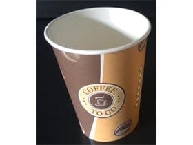 Tazza da caffè in cartone rigido, 4 dl, "Coffee to go", motivo standard