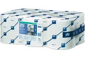 Rouleaux de chiffons de nettoyage Tork Relflex TM, blanc de soie, 1 pli, 19,4 cm x 113,9 m courants,
