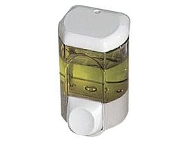 Distributore di sapone Cosi bianco 0,35 lt 160 x 95 x 95 mm, contenitore per sapone