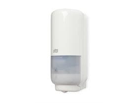 Distributeur de savon mousse Tork à capteur, plastique, blanc, H 278 x L 112 x P 128 mm