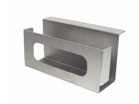 Halterung für Handschuh-Box, Edelstahl