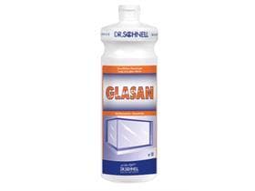GLASAN, Glasreiniger für Grossflächen unterstützt ergonomisches Gleiten der