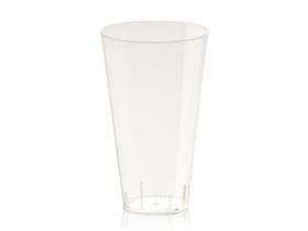 Tazza Zeus, in plastica (PS) trasparente, 70 ml, ø 4,5 cm, altezza 7 cm