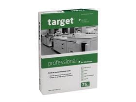 Carta per fotocopie Target Professional, A3, 75 g/m², bianco brillante, senza legno, PEFC