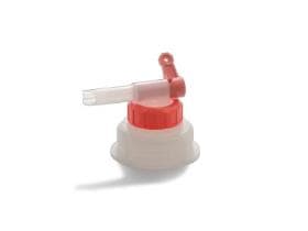 Robinet de transvasement pour conteneurs de 30 L, rouge Accessoire pour désinfectant