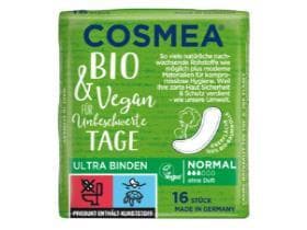 Cosmea Ultra Bio Bandage Normal, sans ailes, blanc, à peine perceptible,