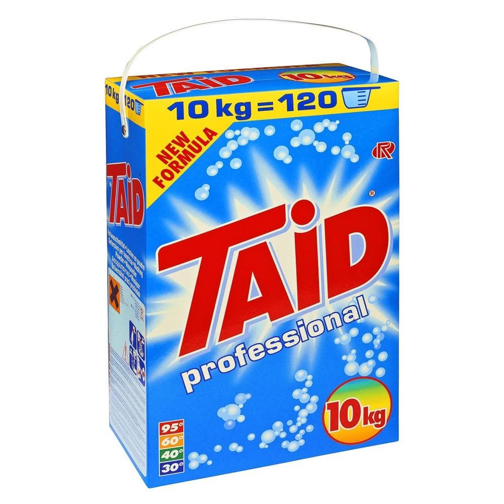 TAID professionnel, détergent puissant TAID professionnel, 120WL, 10 kg