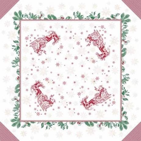 Nappes Airlaid, 80 x 80 cm, pli 1/8, « Tiemen »