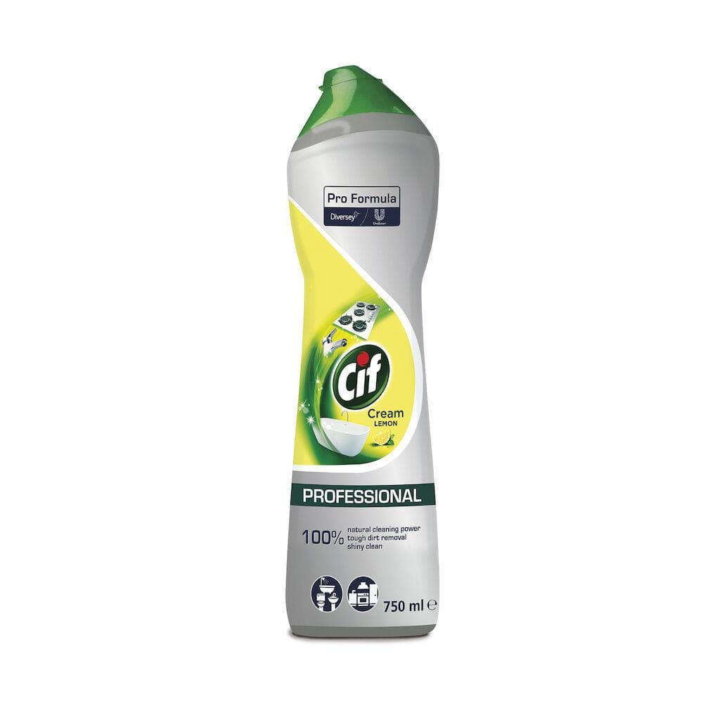 Cif Professional Crème Lemon, detergente potente per macchie ostinate e