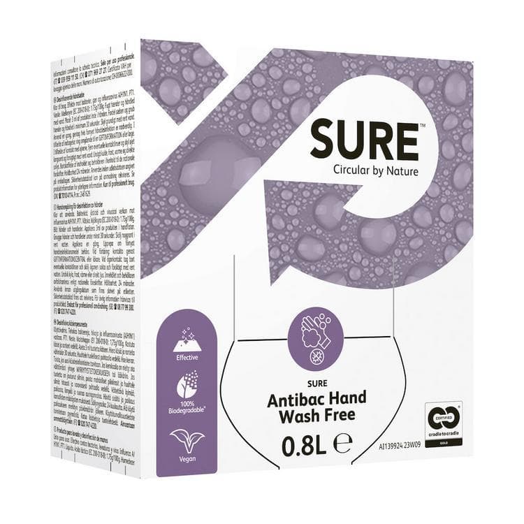 Sure Antimic Hand Wash, 6 x 0.8L, Antimikrobielle Handwaschlotion
