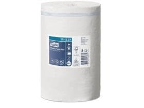 Rouleaux de chiffons de nettoyage Tork Mini 2 plis, blancs 22 x 75 m, perforés 214 x 40 cm