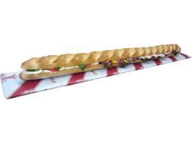 Planche à pain en carton ondulé, 1200 x 150 mm, qualité solide 3.1 BC (marron/marron),