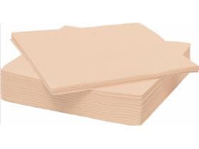 Servietten Harmony 3-lagig, 40 x 40 cm 1/4 Falz, apricot
