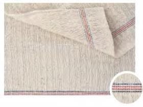 Torchon "Orsini S", beige, 35 x 40 cm, avec structure gaufrée pour