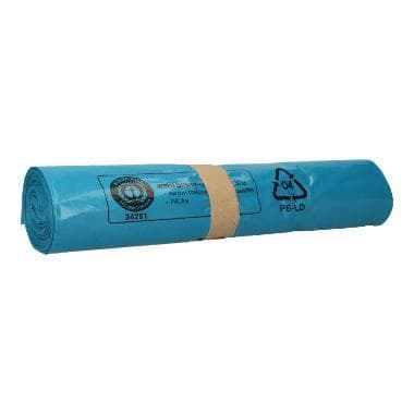 Sacs poubelle de 70 litres 57,5 x 100 cm LDPE T50 bleu