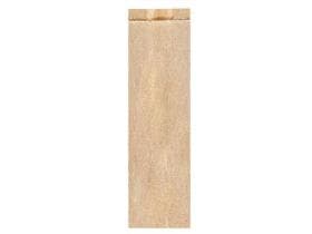 Sac à sandwich en substitut de papier sulfurisé brun, ingraissable, 9 x 4 x 30 cm,