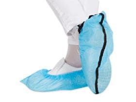 Überschuhe PP mit Antistatik Band blau, Einheitsgrösse Länge 46 cm,