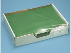 Set de table Starline vert sapin, 29 x 39 cm, 1 pli, avec motif en relief Shetland.