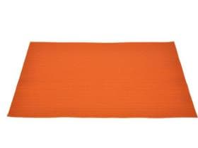 Set de table Starline orange, 29 x 39 cm, 1 pli, avec gaufrage Shetland.