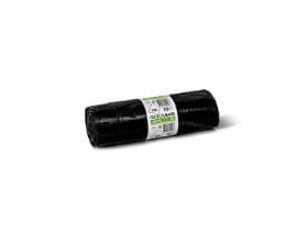 Abfallsäcke Quick-Bag 110 Lt. OKS,Recy. 730 x 1030 + 60 mm, Zugband 56µ, einzel,