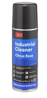 Detergente industriale a base di limone 3M, trasparente, 200 ml, alta potenza pulente.